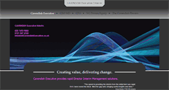 Desktop Screenshot of cavendishexecutive.com